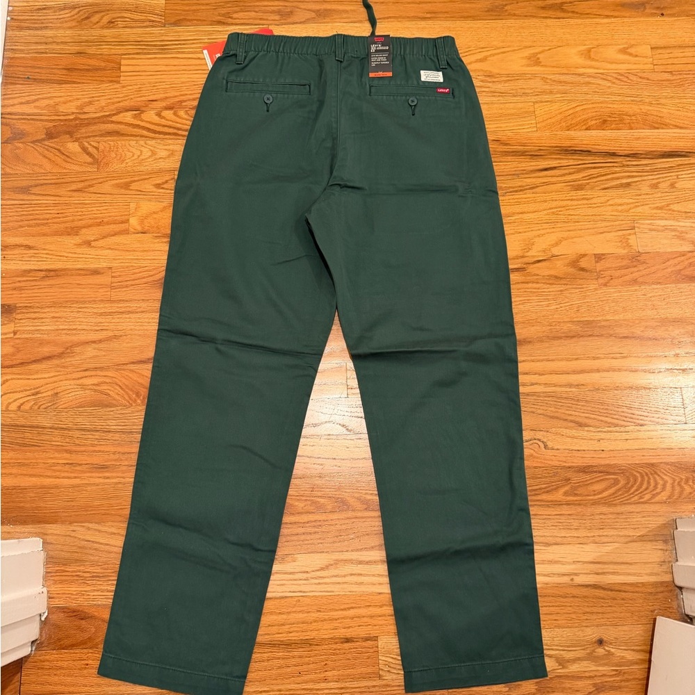 Levi’s Dark Green Chinos - Picture 3 of 4